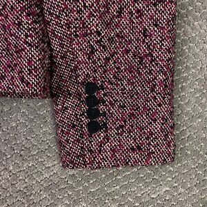 Talbots | Jackets & Coats | Talbots Blazer Jacket Womens 4p Burgundy ...